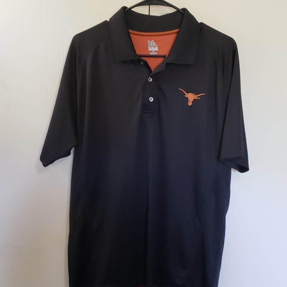 Longhorn UT Polo burn orange